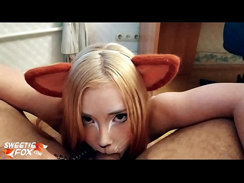 ❤️ Kitsune ابتلاع ديك ونائب الرئيس في فمها يمارس الجنس مع الفيديو